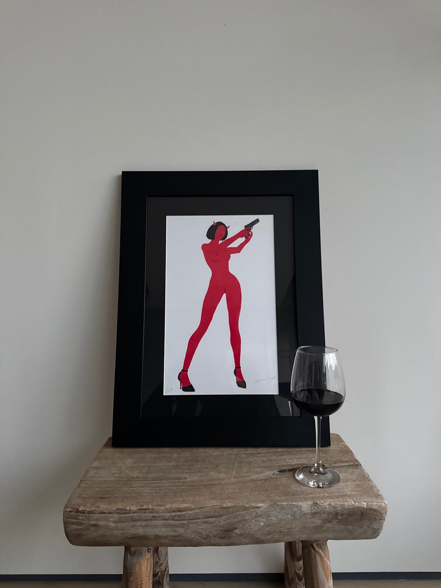 MANY MEN - ORIGINAL PRINT BY TYLER REXEISEN