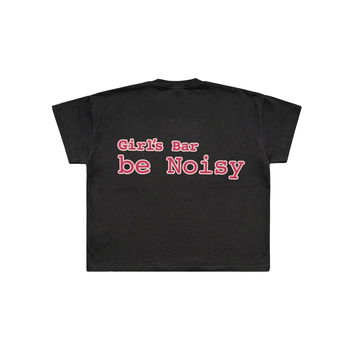 Be Noisy Tee - Black