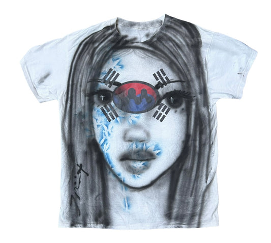 Airbrushed Mowalola Korea Tee