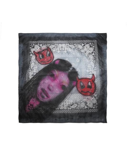 HAND PAINTED BANDANA #11