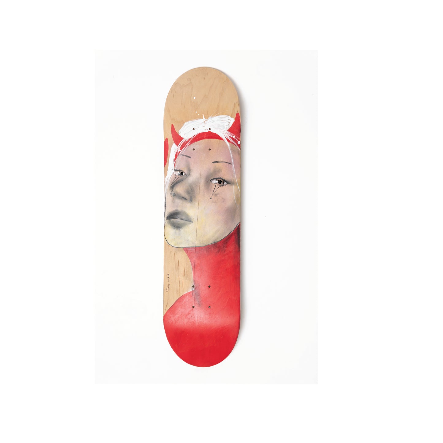 CIRQUE - PAINTED SKATE DECK #1