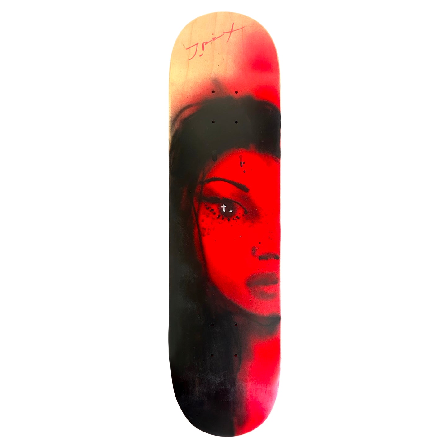 PAINTED SKATE DECK #4